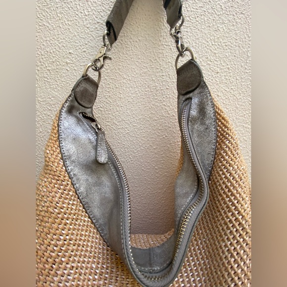 Anthropologie Tano Tan Woven Shoulder Bag Large Purse - Picture 3 of 17